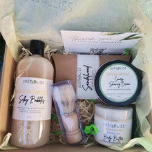 Load image into Gallery viewer, JUSTBLISS: GIFT BOX: Sandalwood (Box 2 For Him)
