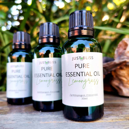 JUSTBLISS: ESSENTIAL OIL: Lemongrass (Organic)