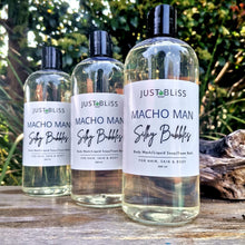 Load image into Gallery viewer, JUSTBLISS: SILKY BUBBLES / LIQUID SOAP: Macho Man (500ml)
