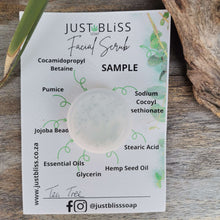 Load image into Gallery viewer, JUSTBLISS: BODY SCRUB: Sample Tea tree - 10ml
