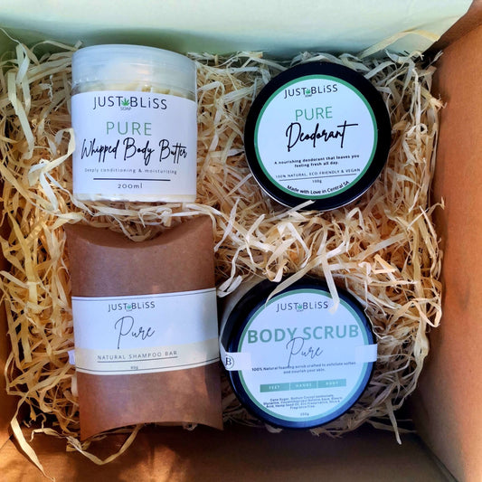 JUSTBLISS: GIFT BOX: Pure For Sensitive Skin (Box 3)