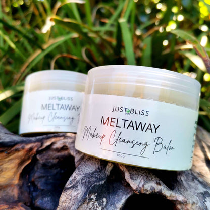 JUSTBLISS: FACIAL CLEANSER: Meltaway makeup cleansing balm