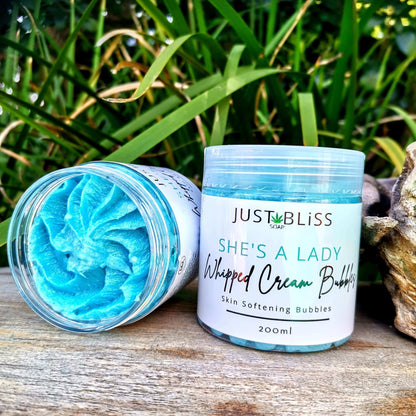 JUSTBLISS: WHIPPED BODY BUTTER: she's a lady (200g)