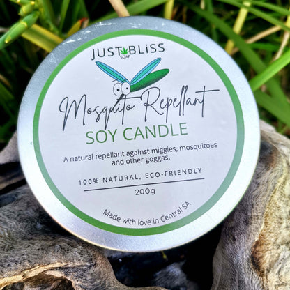 JUSTBLISS: PAMPER CANDLE: Mosquito Repellant