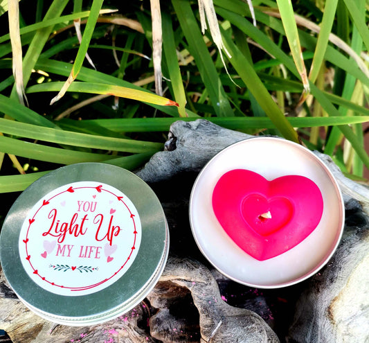 JUSTBLISS: PAMPER CANDLE: You Light Up My Life (150ml in Tin)