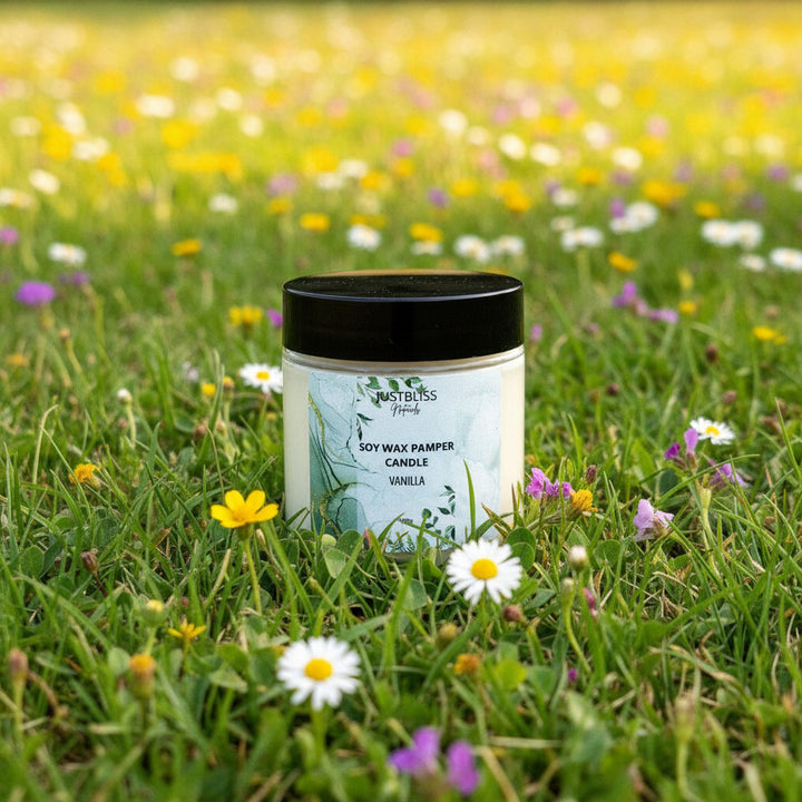 Pamper Candle - Plant-Based - JUSTBLiSS Naturals