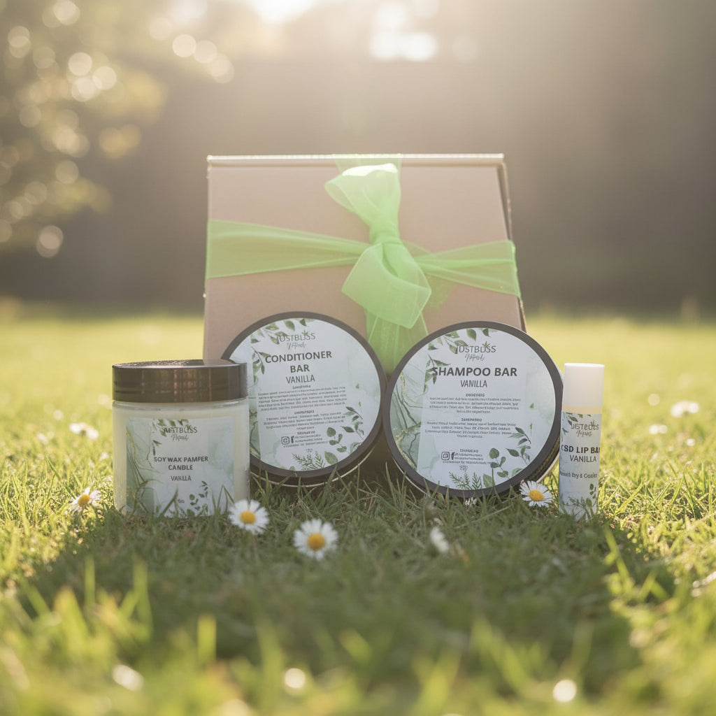 Vanilla Gift Box - Plant-Based - JUSTBLiSS Naturals