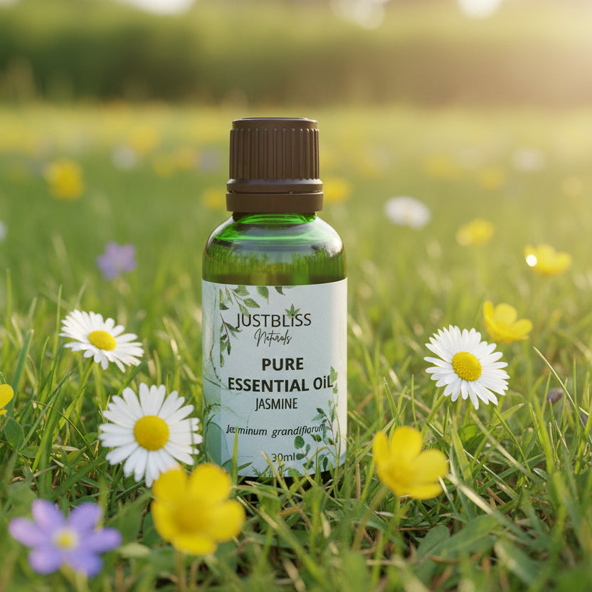 Jasmine Essential Oil – Pure, Calming & Skin-Loving - JUSTBLiSS Naturals