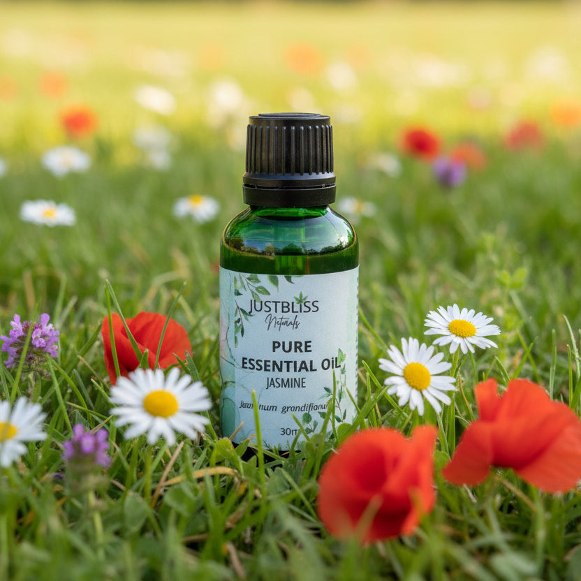 Jasmine Essential Oil – Pure, Calming &amp; Skin-Loving - JUSTBLiSS Naturals