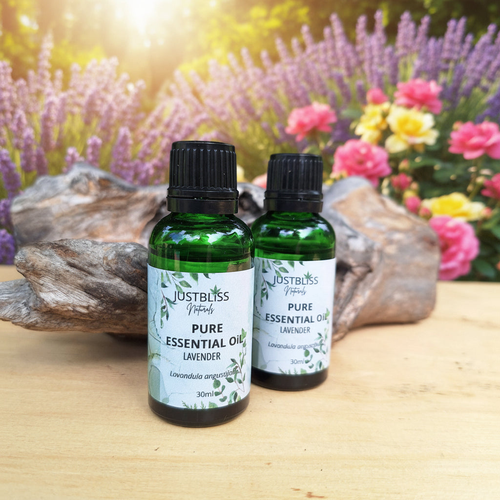 Lavender Essential Oil – Pure, Calming Aromatherapy for Wellness - JUSTBLiSS Naturals