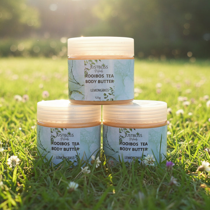 Rooibos Tea Body Butter – Deep Hydration &amp; Antioxidant Care JUSTBLiSS Naturals