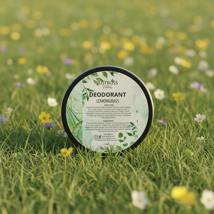 Aluminium - Free Natural Deodorant – Sensitive Skin, Plant - Based Freshness JUSTBLiSS Naturals