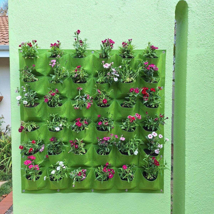 Living Wall Planter – Eco-Friendly Vertical Garden for 36 Indoor Plants - JUSTBLiSS Naturals