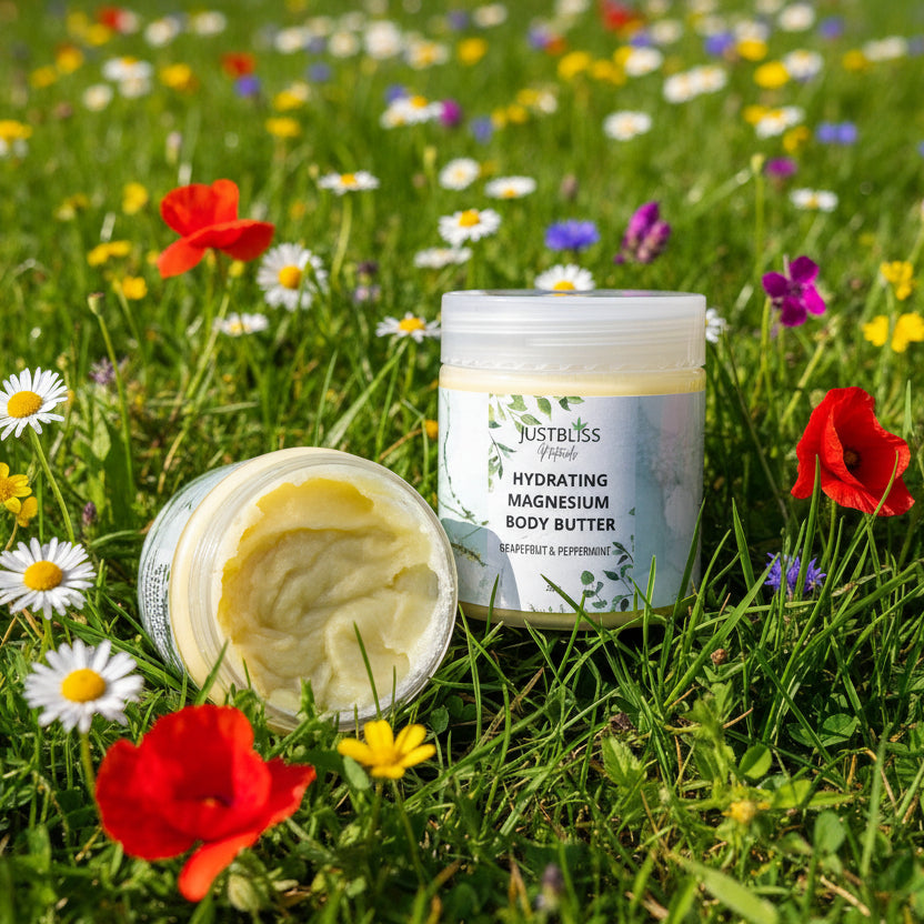Magnesium Whipped Body Butter – Deep Hydration & Muscle Relief - JUSTBLiSS Naturals