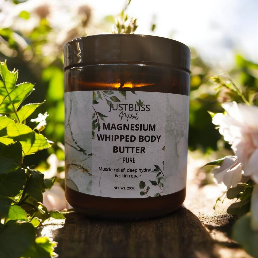 Magnesium Whipped Body Butter – Muscle Relief, Deep Hydration &amp; Skin Repair