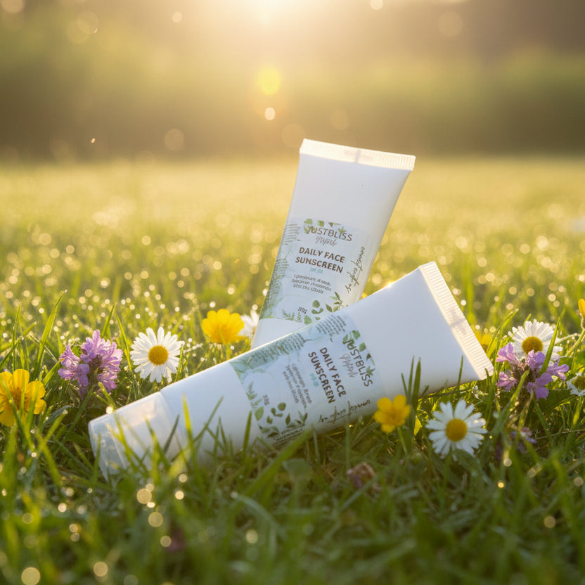 Mineral Daily Face Sunscreen SPF 20 – Gentle, Plant-Based Sun Care - JUSTBLiSS Naturals