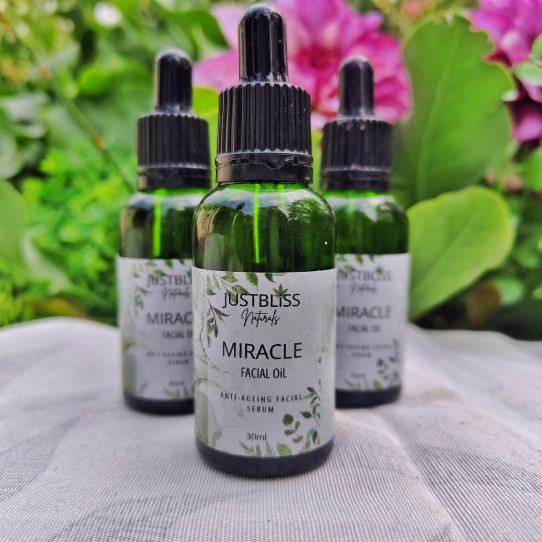 Miracle Facial Oil with Prickly Pear & Frankincense – Radiant, Balanced Skin - JUSTBLiSS Naturals