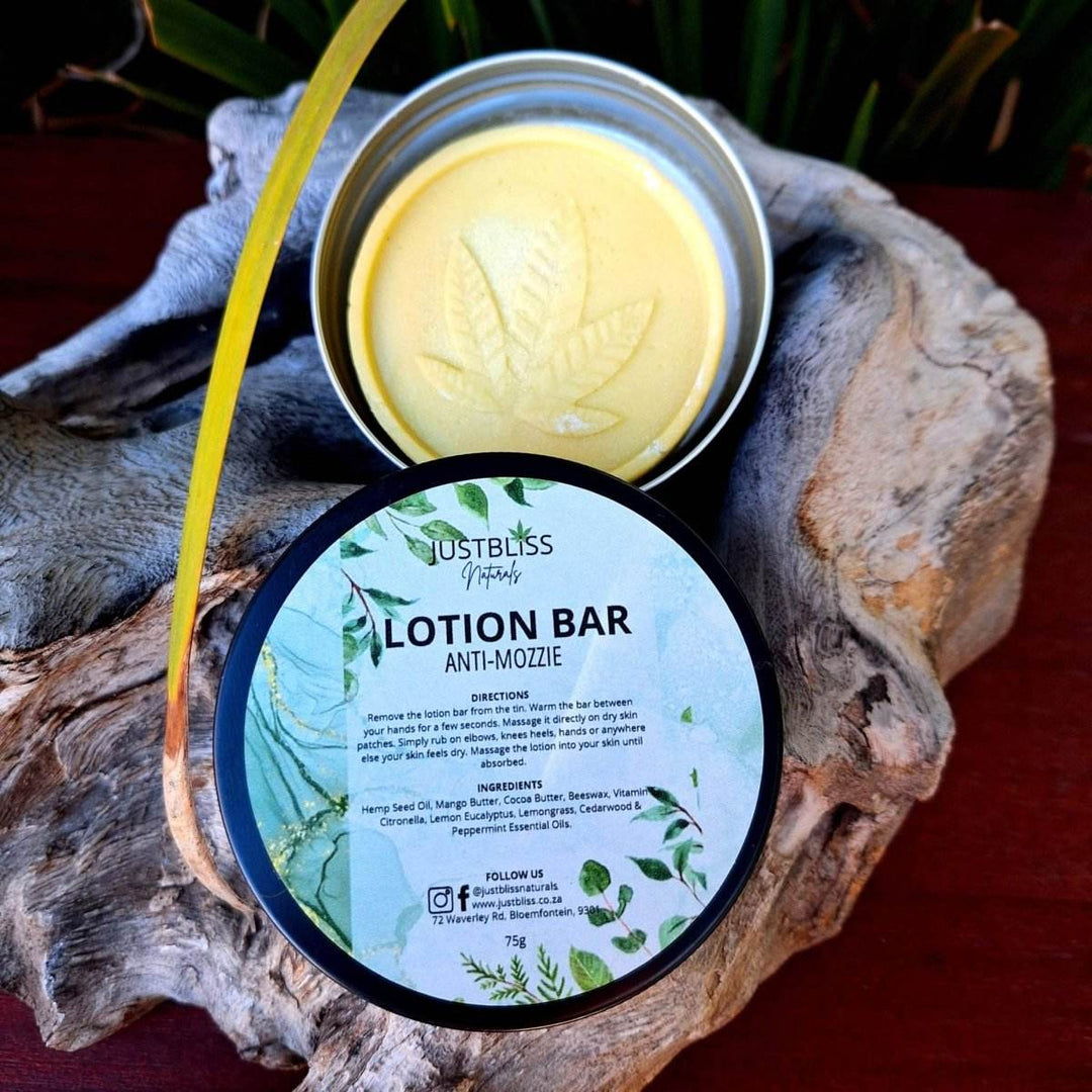 Moisturizing Lotion Bar – Plant-Based, Solid Relief for Dry Skin - JUSTBLiSS Naturals