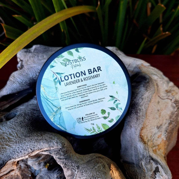 Moisturizing Lotion Bar – Plant-Based, Solid Relief for Dry Skin - JUSTBLiSS Naturals