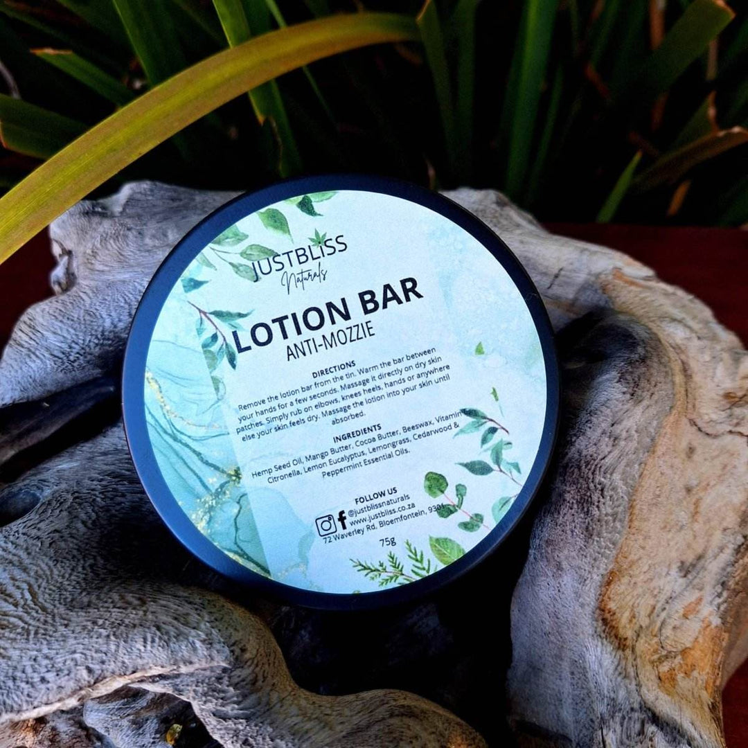 Moisturizing Lotion Bar – Plant-Based, Solid Relief for Dry Skin - JUSTBLiSS Naturals