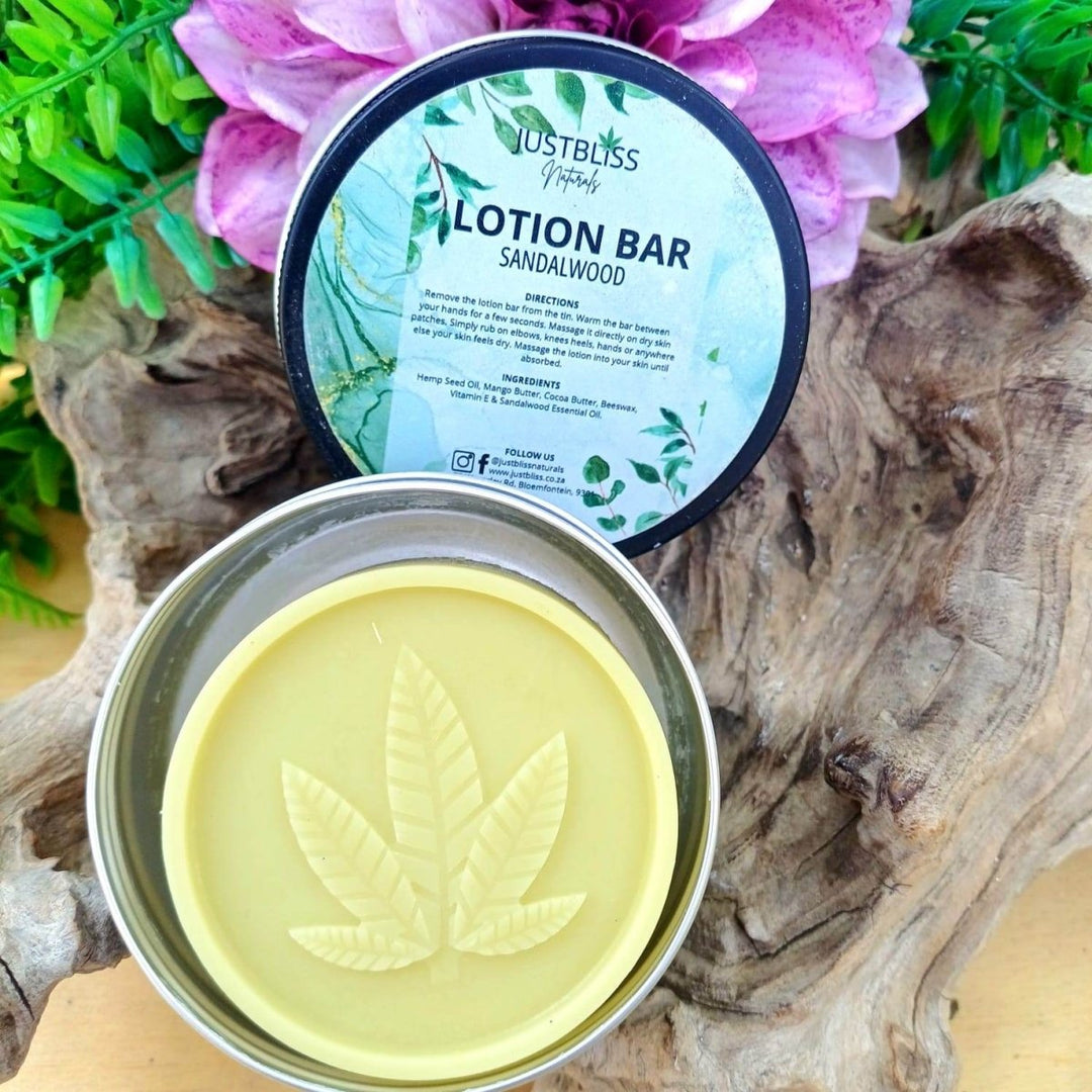 Moisturizing Lotion Bar – Plant-Based, Solid Relief for Dry Skin - JUSTBLiSS Naturals