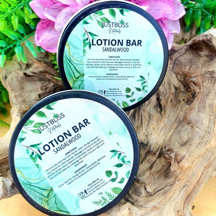 Moisturizing Lotion Bar – Plant-Based, Solid Relief for Dry Skin - JUSTBLiSS Naturals