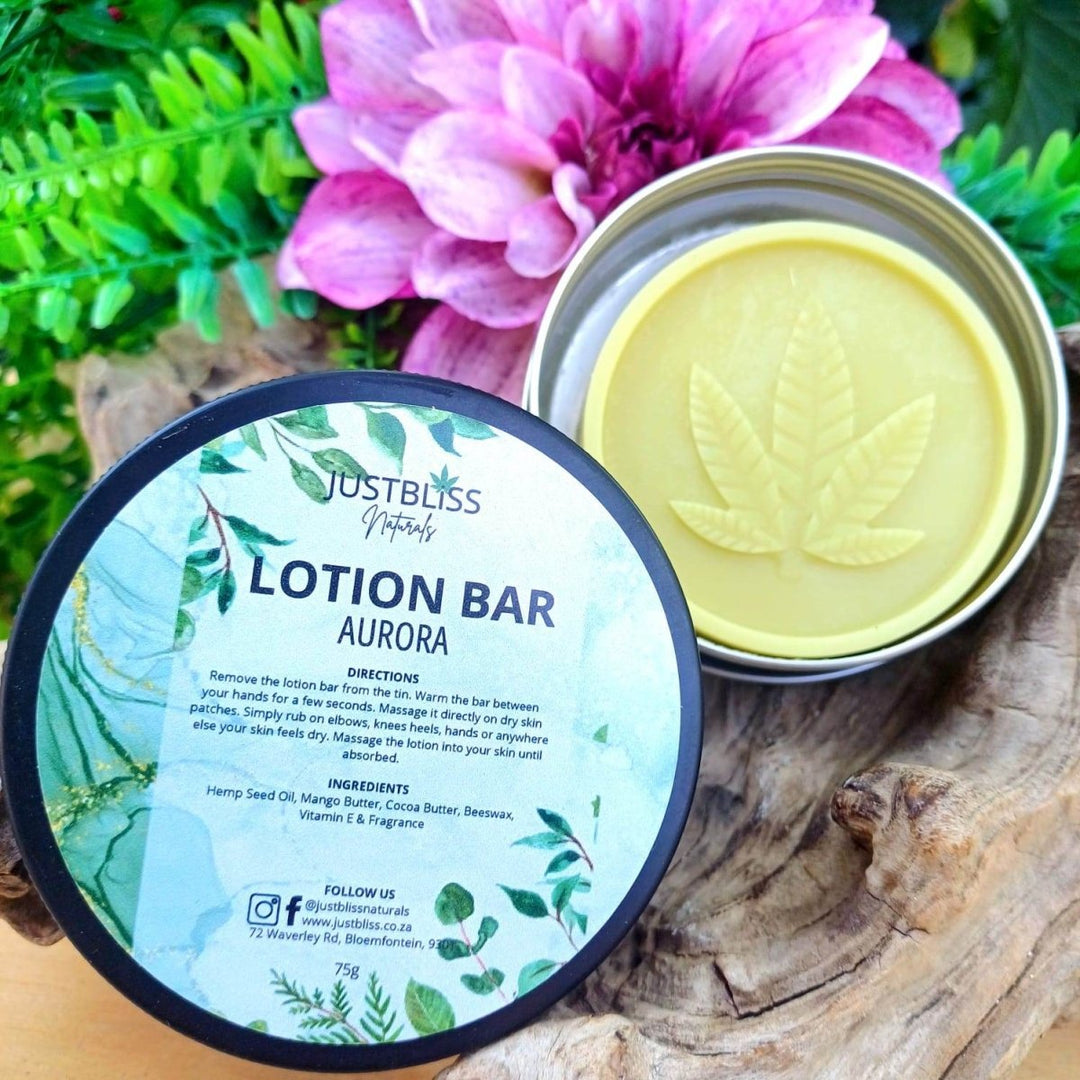 Moisturizing Lotion Bar – Plant-Based, Solid Relief for Dry Skin - JUSTBLiSS Naturals