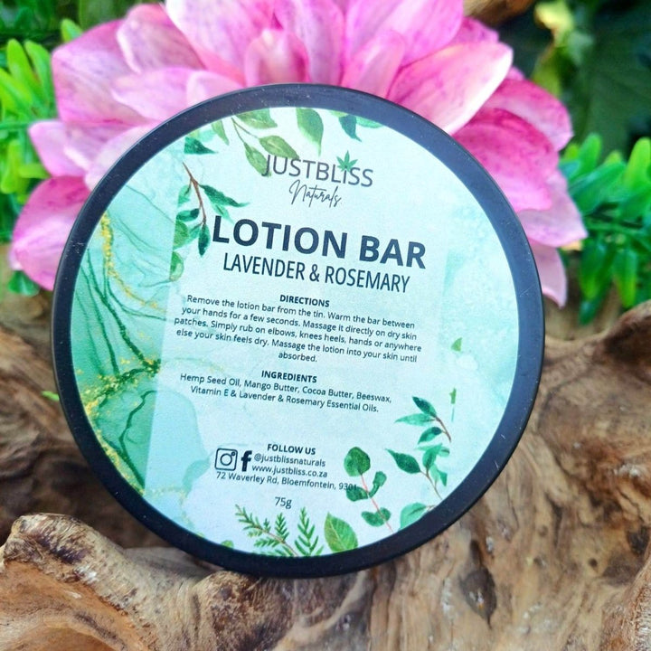 Moisturizing Lotion Bar – Plant-Based, Solid Relief for Dry Skin - JUSTBLiSS Naturals