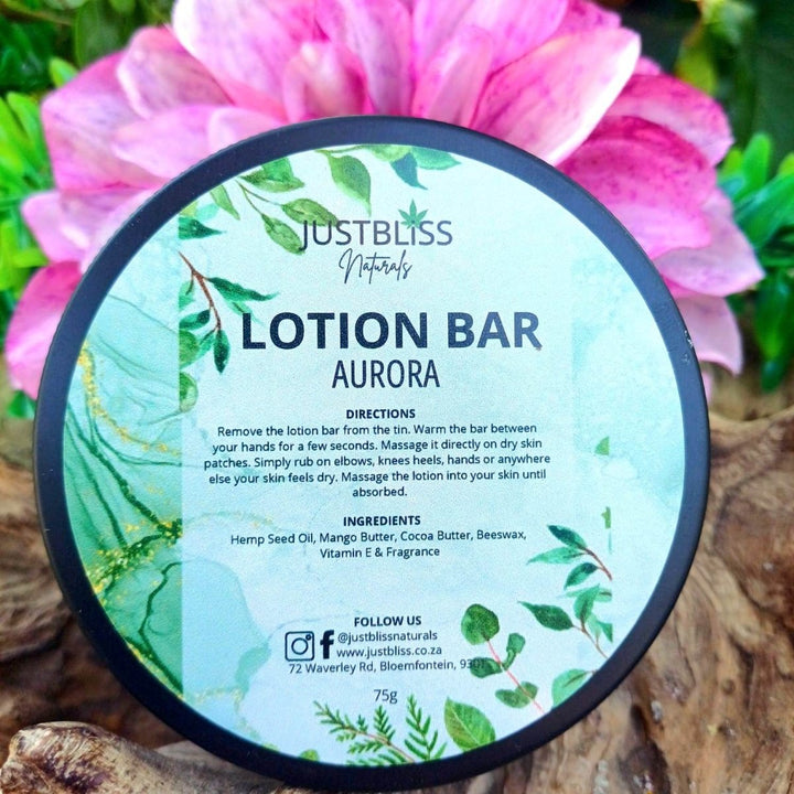 Moisturizing Lotion Bar – Plant-Based, Solid Relief for Dry Skin - JUSTBLiSS Naturals