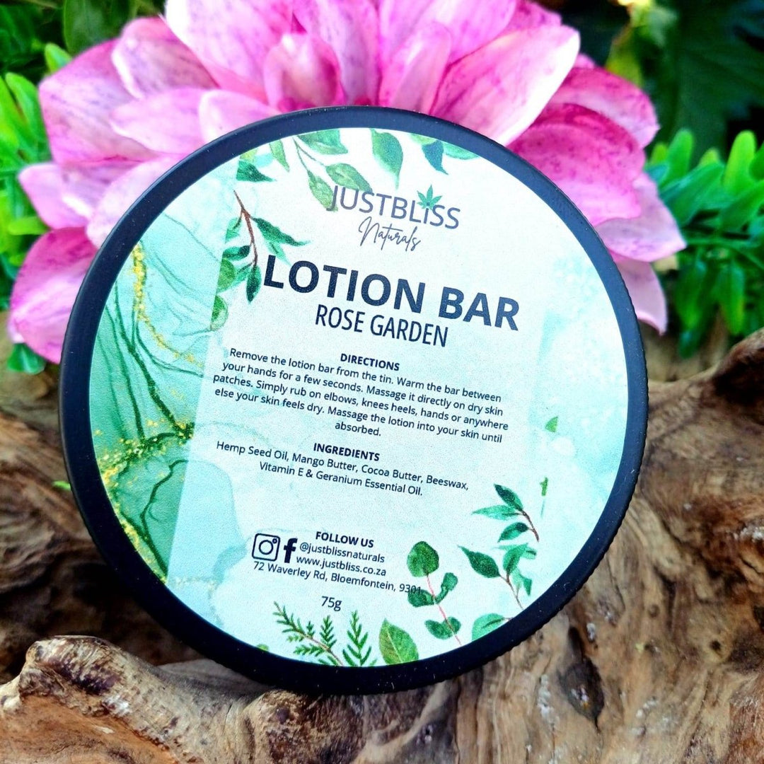 Moisturizing Lotion Bar – Plant-Based, Solid Relief for Dry Skin - JUSTBLiSS Naturals