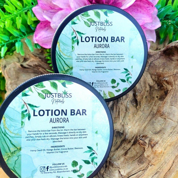 Moisturizing Lotion Bar – Plant-Based, Solid Relief for Dry Skin - JUSTBLiSS Naturals