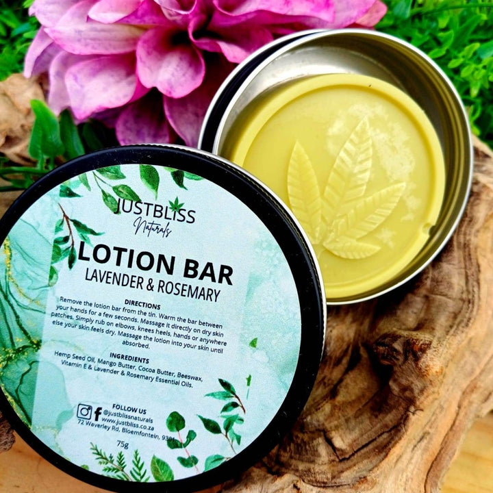 Moisturizing Lotion Bar – Plant-Based, Solid Relief for Dry Skin - JUSTBLiSS Naturals