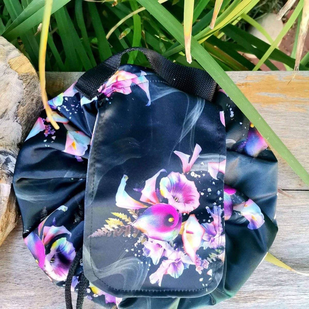 Moonbag Handmade Waterproof Cosmetic Bag – Eco-Friendly Travel Organizer - JUSTBLiSS Naturals