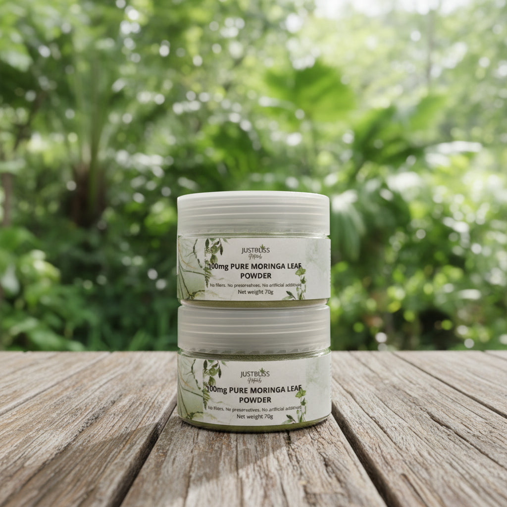 Moringa Leaf Capsules - JUSTBLiSS Naturals
