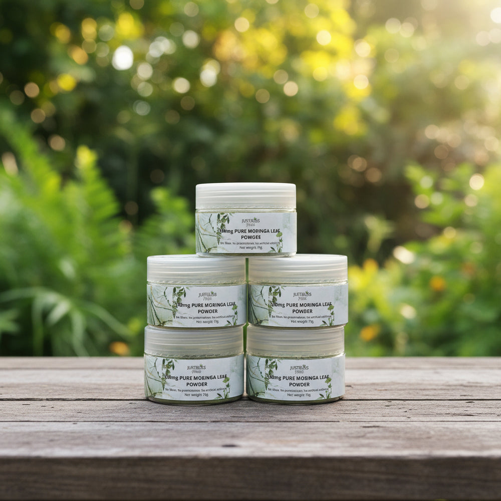 Moringa Leaf Capsules - JUSTBLiSS Naturals