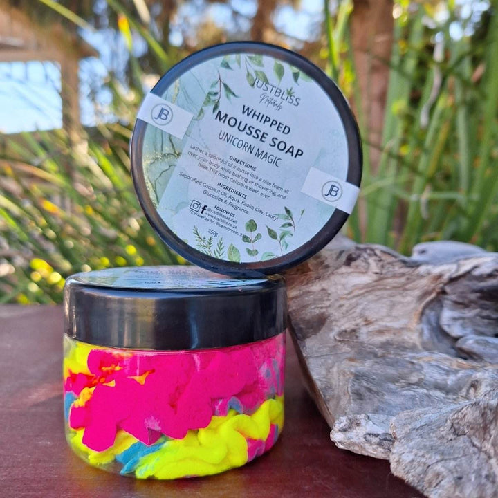 Natural Bath &amp; Shower Mousse – Silky Plant-Based Foam Cleanser - JUSTBLiSS Naturals