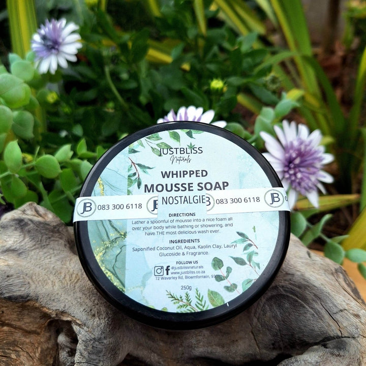 Natural Bath &amp; Shower Mousse – Silky Plant-Based Foam Cleanser - JUSTBLiSS Naturals