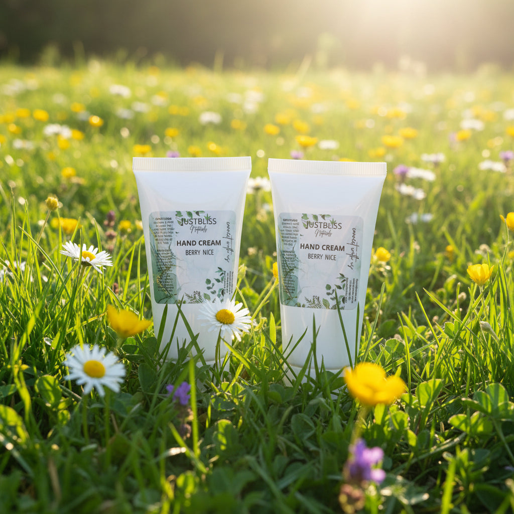 Natural Hand Cream – Deep Nourishment with Plant-Based Scents - JUSTBLiSS Naturals