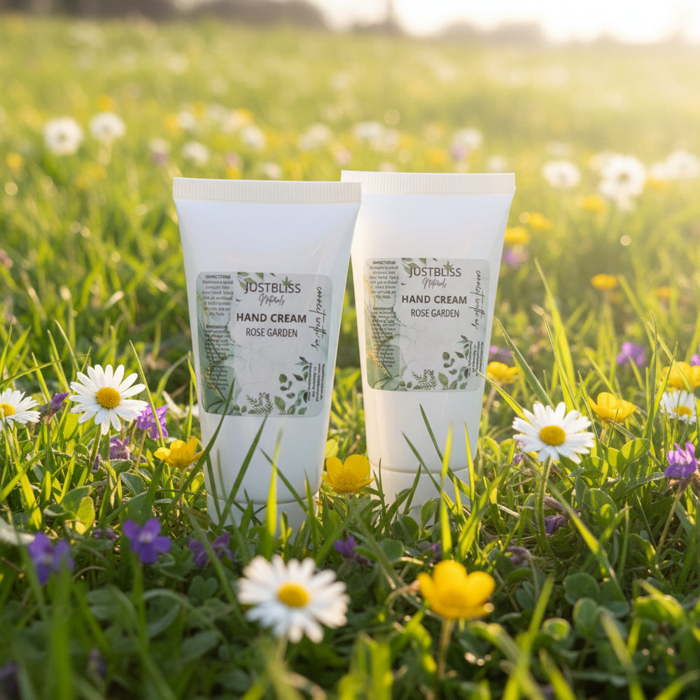 Natural Hand Cream – Deep Nourishment with Plant-Based Scents - JUSTBLiSS Naturals