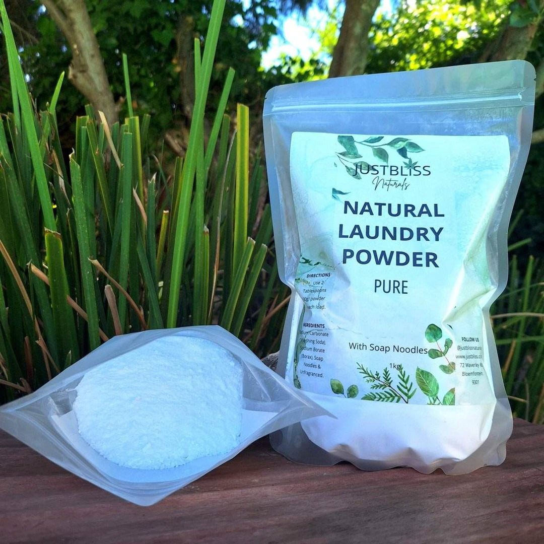 Natural Laundry Powder – Plant-Based, Hypoallergenic & Eco-Friendly Clean - JUSTBLiSS Naturals
