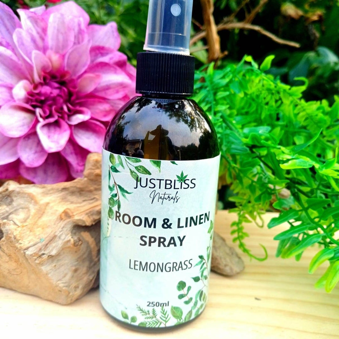 Natural Room & Linen Spray – Plant-Based Aromatherapy Mist - JUSTBLiSS Naturals