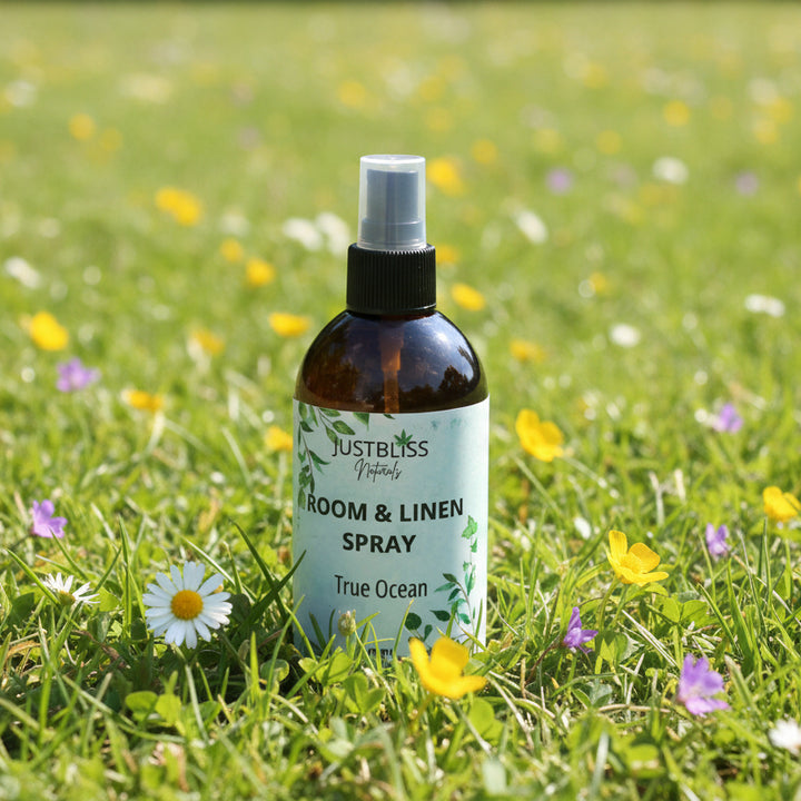 Natural Room &amp; Linen Spray – Plant-Based Aromatherapy Mist - JUSTBLiSS Naturals