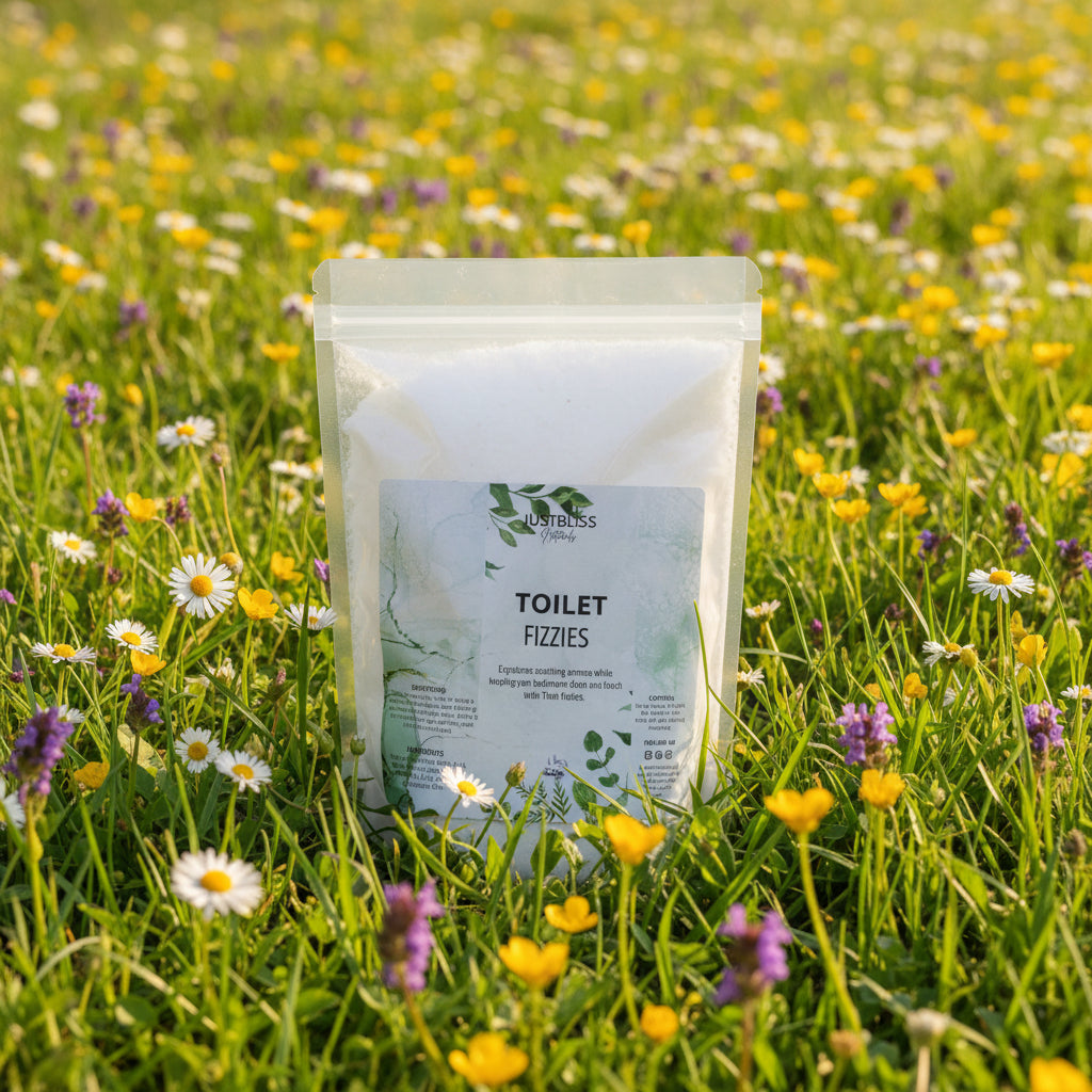 Natural Toilet Fizzies – Eco-Friendly, Chemical-Free Cleaning Tablets - JUSTBLiSS Naturals