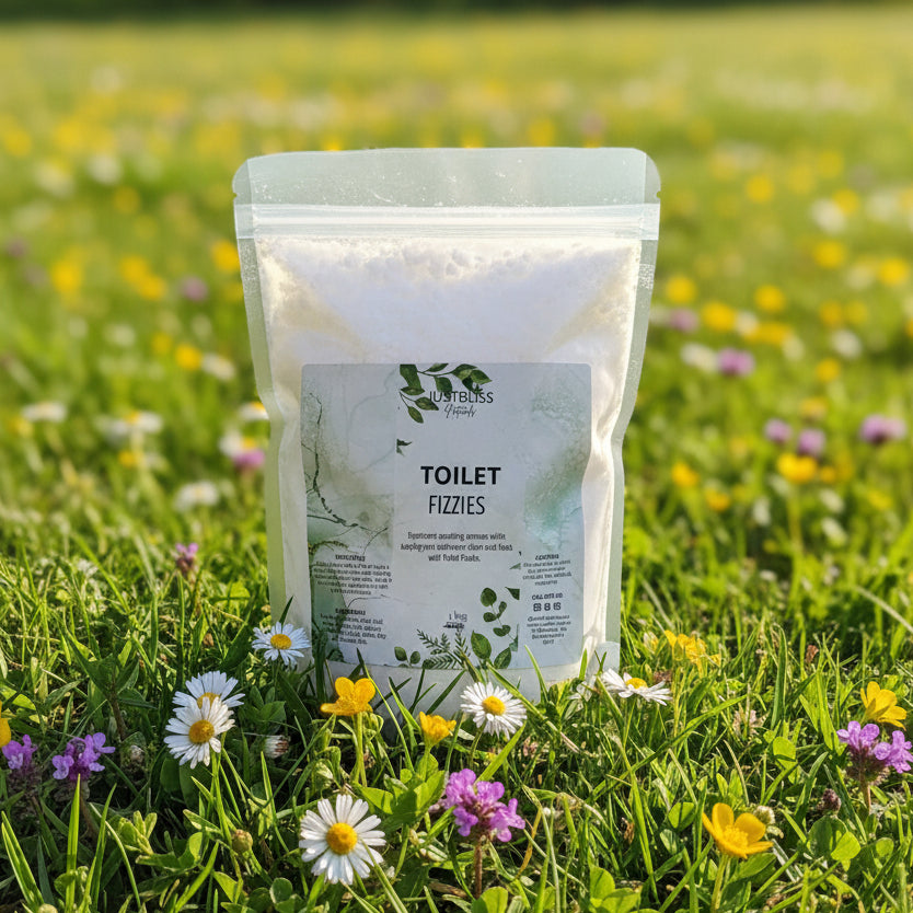 Natural Toilet Fizzies – Eco-Friendly, Chemical-Free Cleaning Tablets - JUSTBLiSS Naturals