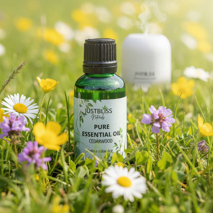 Organic Cedarwood Essential Oil – Pure Warm Woody Aroma