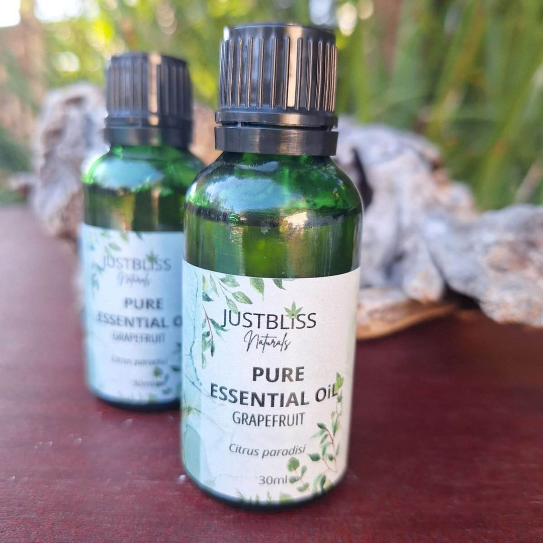 Organic Grapefruit Essential Oil – Pure Citrus Uplift & Wellness - JUSTBLiSS Naturals