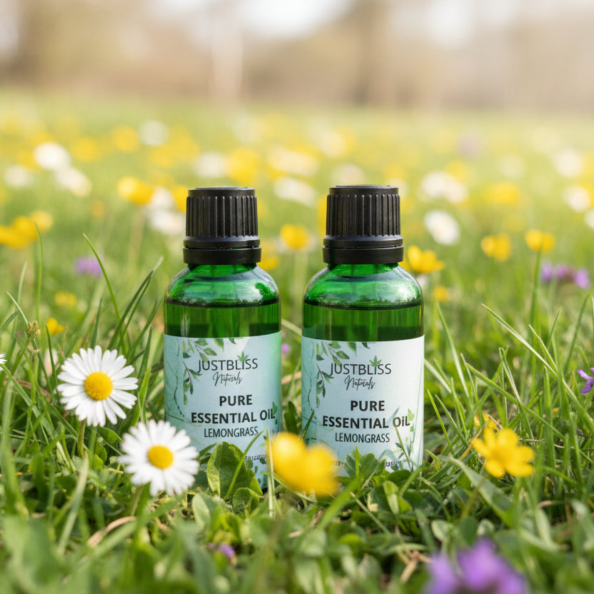 Organic Lemongrass Essential Oil – Uplifting, Purifying & Eco-Friendly - JUSTBLiSS Naturals