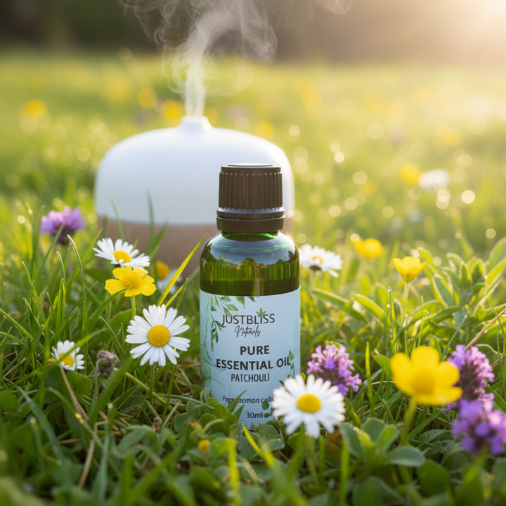Organic Patchouli Essential Oil – Pure Earthy Aroma