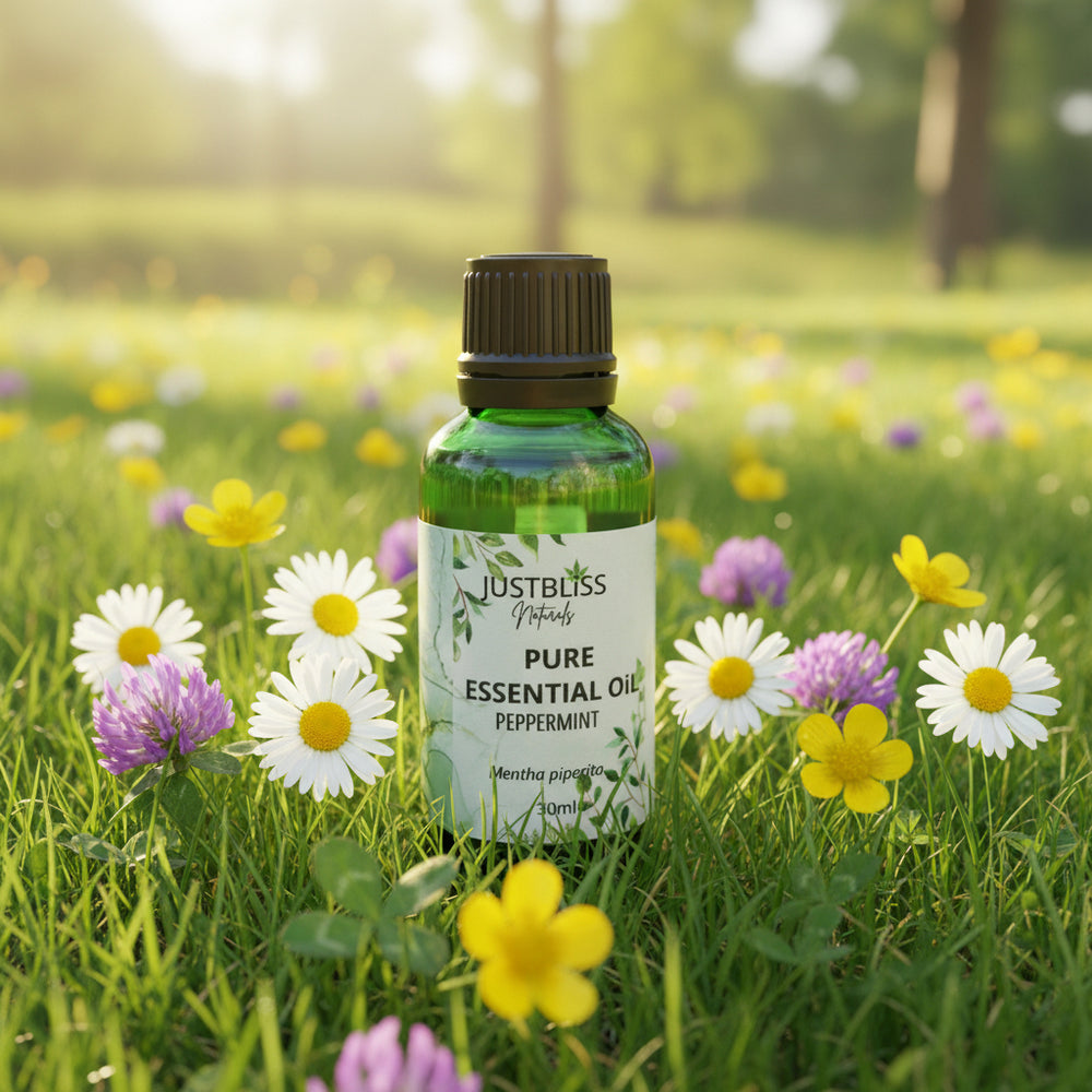 Organic Peppermint Essential Oil – Pure, Invigorating & Eco-Friendly - JUSTBLiSS Naturals