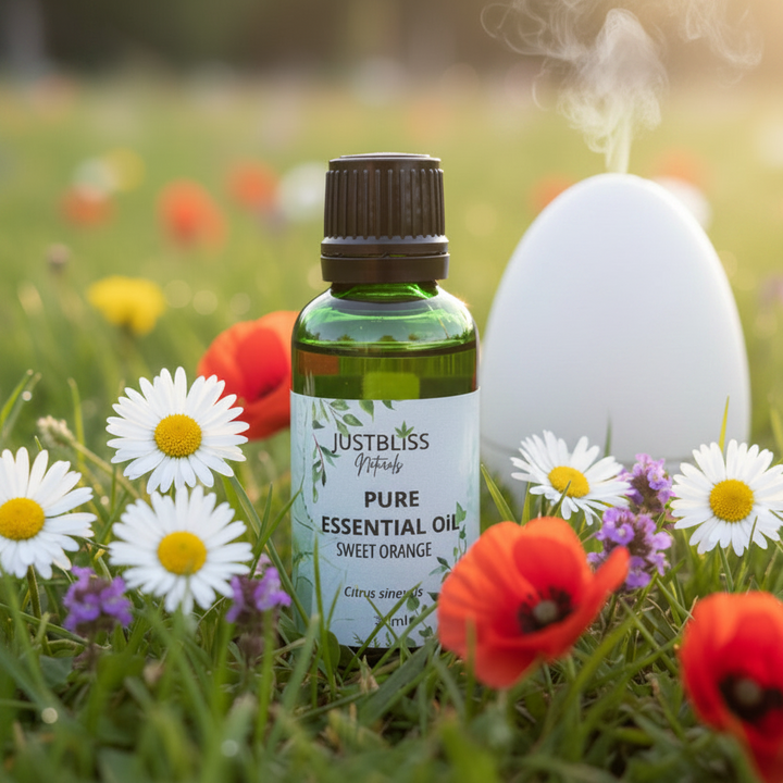 Organic Sweet Orange Essential Oil – Pure Bright Citrus Aroma